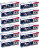 Crest Sensi-Repair and Prevent Toothpaste, Smooth Mint, Travel Size, TSA Approved, 0.85 Ounces (Pack of 12)