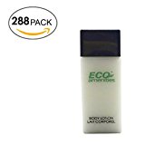 ECO Amenities Luxury Bottle Individually Wrapped 28ml Body Lotion, 288 Bottles per Case
