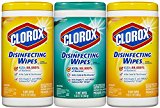 Clorox Disinfecting Wipes Value Pack, Fresh Scent and Citrus Blend, 225 Count