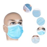 50 Pcs Anti-dust Elastic Ear Loop Disposable Medical Dustproof Surgical Face Mouth Masks Ear Loop Safe and Breathable