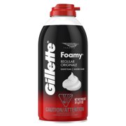 Gillette Foamy Regular Shaving Foam, 11 oz