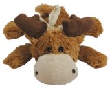 KONG Cozie Marvin the Moose, Medium Dog Toy, Brown