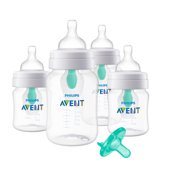 Philips Avent Anti-colic Baby Bottle with AirFree Vent Newborn Gift Set Exclusively At Walmart, SCD306/00