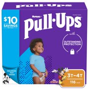 Pull-Ups Male Training Pants, 3T - 4T, 116 Count