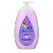 Johnson's Moisturizing Bedtime Baby Lotion, Paraben-Free, 27.1 fl. oz