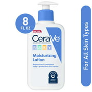 CeraVe Baby Moisturizing Lotion with Vitamin E for Baby Skin, 8 fl oz