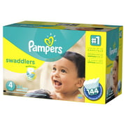 Pampers Swaddlers Diapers Size 4 144 count