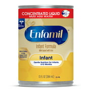 Enfamil Concentrated Liquid Infant Formula, Milk-based Baby Formula with Iron, Omega-3 DHA & Choline, 13 Fl Oz Can