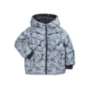 Swiss Tech Baby and Toddler Boy Heavyweight Puffer Jacket, Sizes 12M-5T