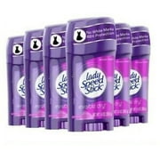 Lady Speed Stick Invisible Dry Antiperspirant & Deodorant, Shower Fresh - 1.4 Oz (6 Pack)