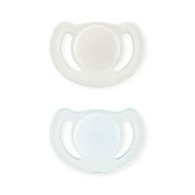 Parent's Choice Newborn Orthodontic Vent Pacifier, 0+ Months, Unisex, Blue & Gray, 2 Pack