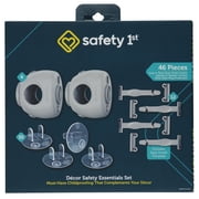 Safety 1st DÃ©cor Safety Essentials Set (46pc), Grey, Toddler